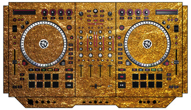 Numark NS 7 II Skin Golden Treasure